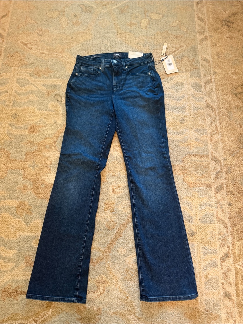 NYDJ Women's Dark Blue Flare Jeans